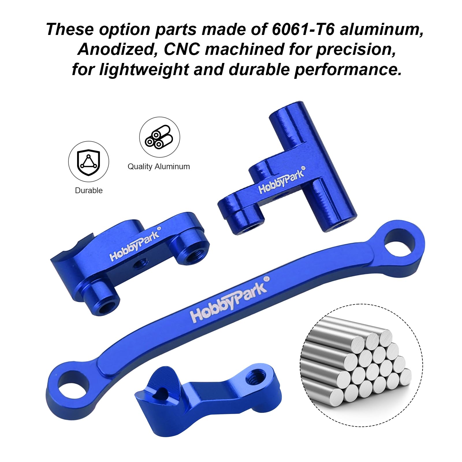 Amazon.com: Hobbypark Aluminum Servo Saver Steering Bellcrank
